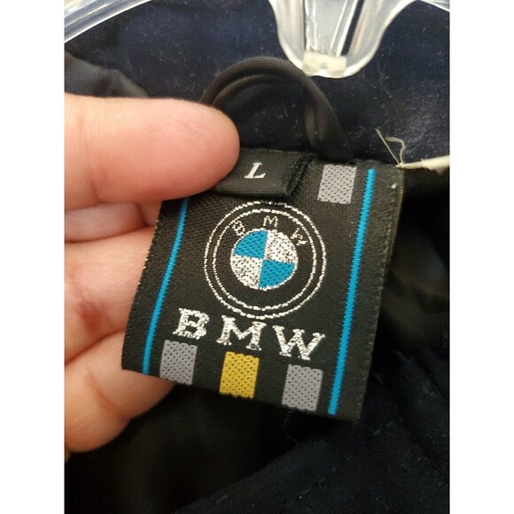 Vintage BMW Williams F1 Team Bomber Jacket Sport Racing Mens Sz Large Full Zip - Picture 3 of 16